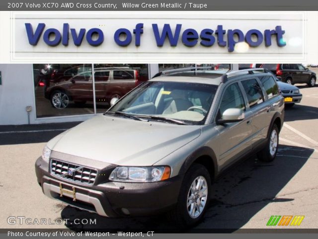 2007 Volvo XC70 AWD Cross Country in Willow Green Metallic