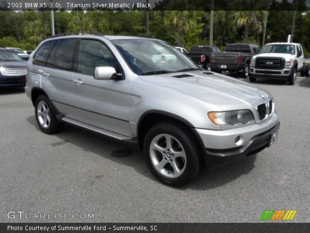 2003 BMW X5 3.0i in Titanium Silver Metallic