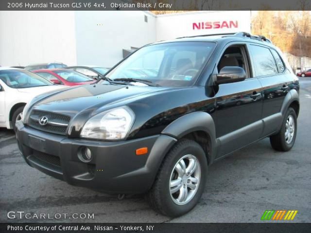 2006 Hyundai Tucson GLS V6 4x4 in Obsidian Black