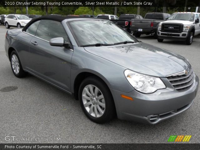2010 Chrysler Sebring Touring Convertible in Silver Steel Metallic