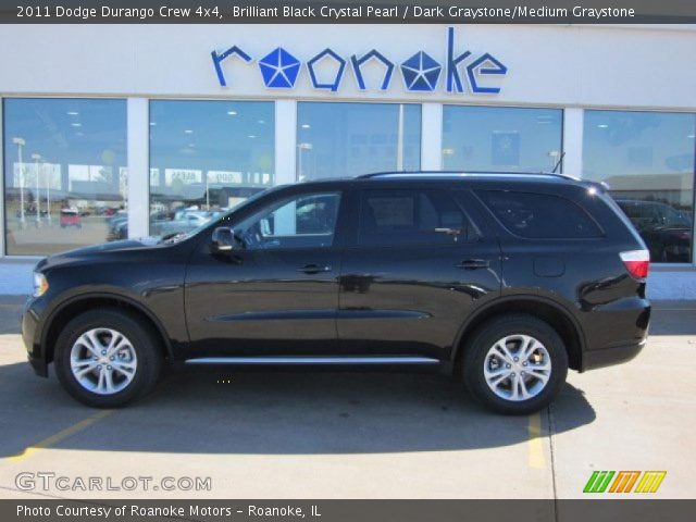 2011 Dodge Durango Crew 4x4 in Brilliant Black Crystal Pearl