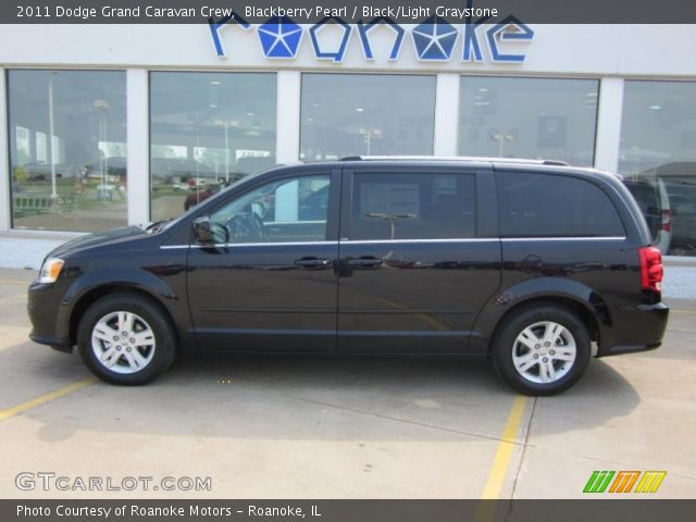2011 Dodge Grand Caravan Crew in Blackberry Pearl