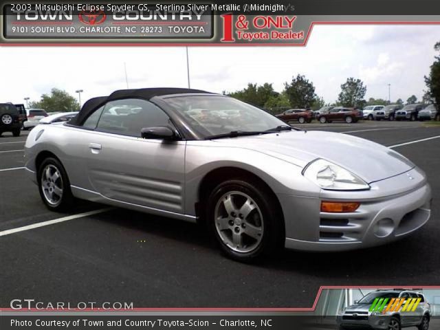 2003 Mitsubishi Eclipse Spyder GS in Sterling Silver Metallic