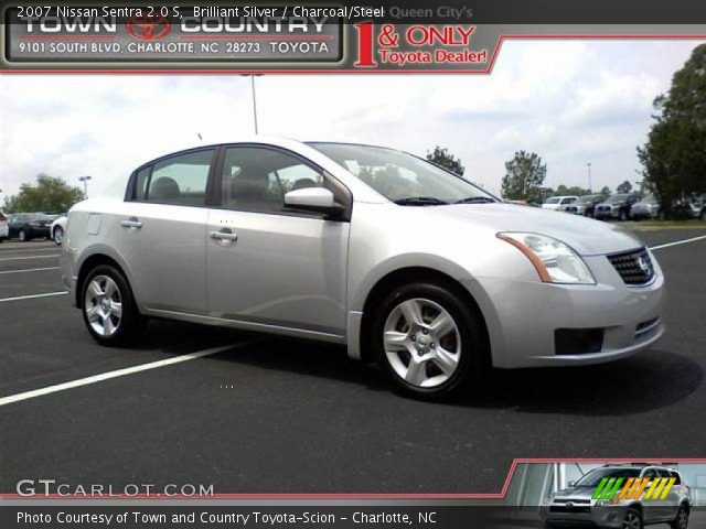 2007 Nissan Sentra 2.0 S in Brilliant Silver