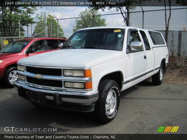 1994 Chevrolet C/K K1500 Z71 Extended Cab 4x4 in White