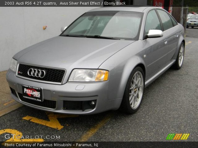 2003 Audi RS6 4.2T quattro in Avus Silver Pearl Effect