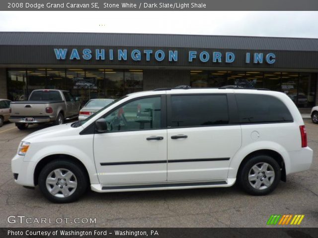 2008 Dodge Grand Caravan SE in Stone White