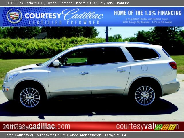 2010 Buick Enclave CXL in White Diamond Tricoat