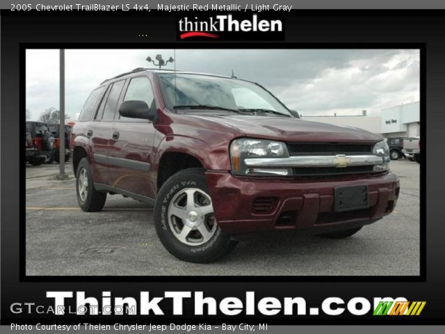 2005 Chevrolet TrailBlazer LS 4x4 in Majestic Red Metallic