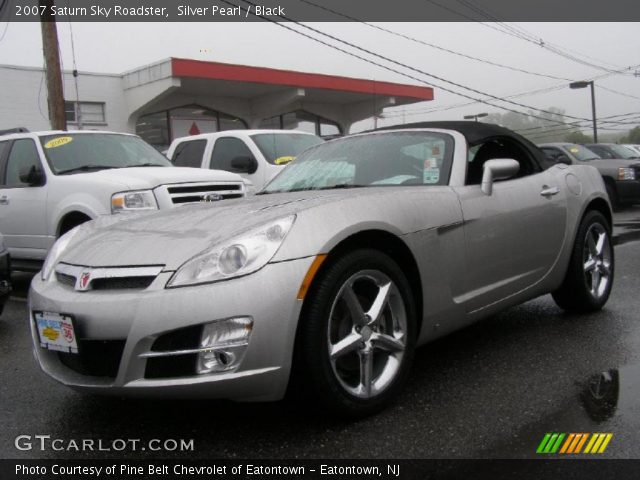 2007 Saturn Sky Roadster in Silver Pearl