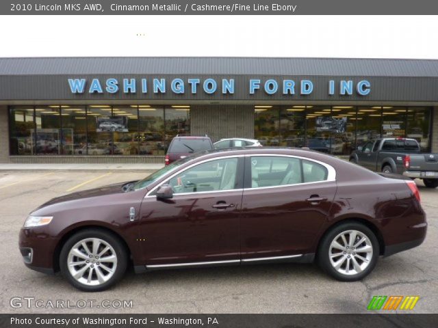 2010 Lincoln MKS AWD in Cinnamon Metallic