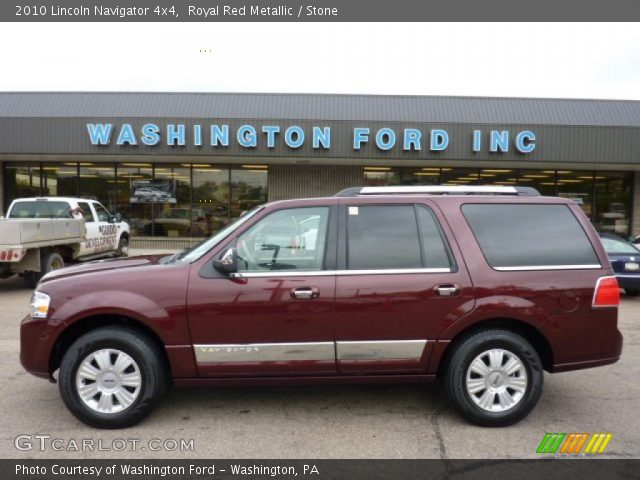 2010 Lincoln Navigator 4x4 in Royal Red Metallic