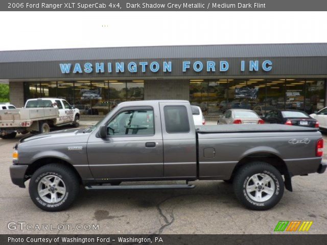 2006 Ford Ranger XLT SuperCab 4x4 in Dark Shadow Grey Metallic