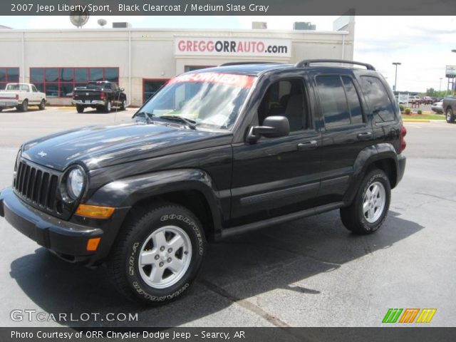 2007 Jeep Liberty Sport in Black Clearcoat