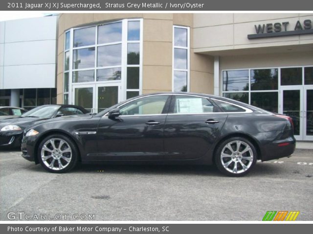 2011 Jaguar XJ XJ Supercharged in Stratus Grey Metallic