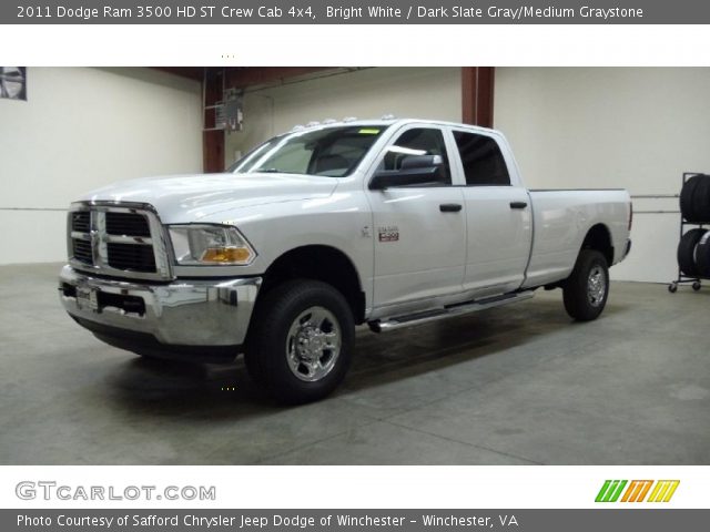 2011 Dodge Ram 3500 HD ST Crew Cab 4x4 in Bright White