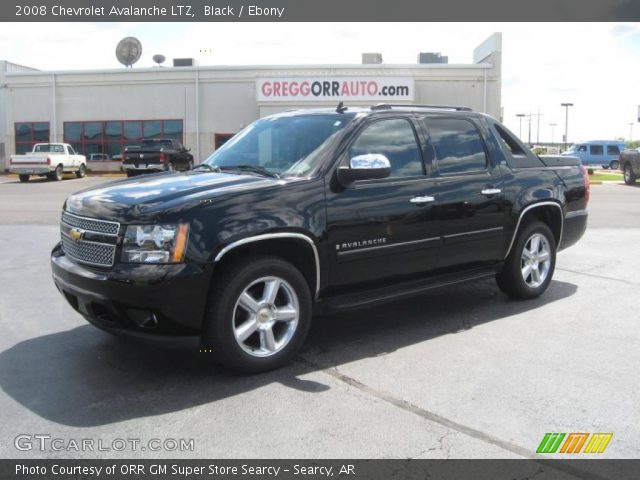 2008 Chevrolet Avalanche LTZ in Black