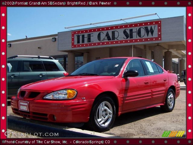 2002 Pontiac Grand Am SE Sedan in Bright Red