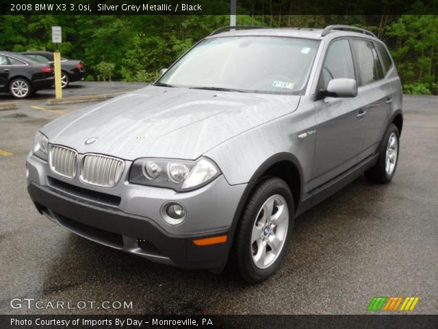 2008 BMW X3 3.0si in Silver Grey Metallic