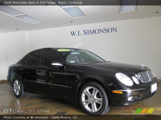 2006 Mercedes-Benz E 350 Sedan in Black