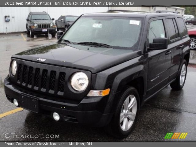 2011 Jeep Patriot Latitude in Brilliant Black Crystal Pearl