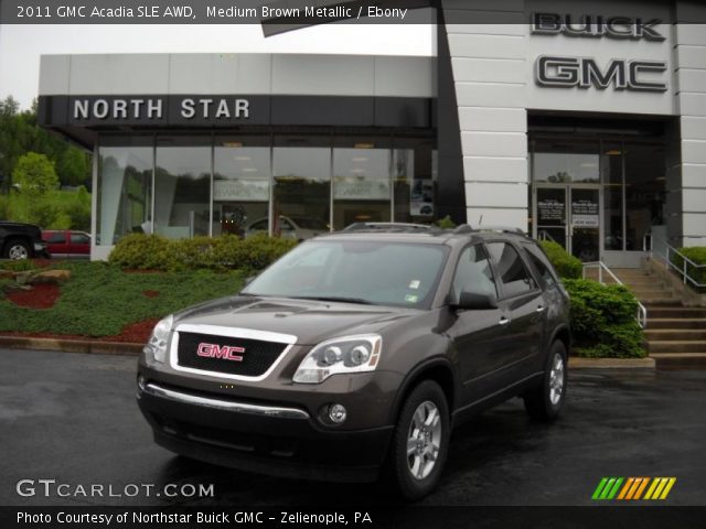 2011 GMC Acadia SLE AWD in Medium Brown Metallic
