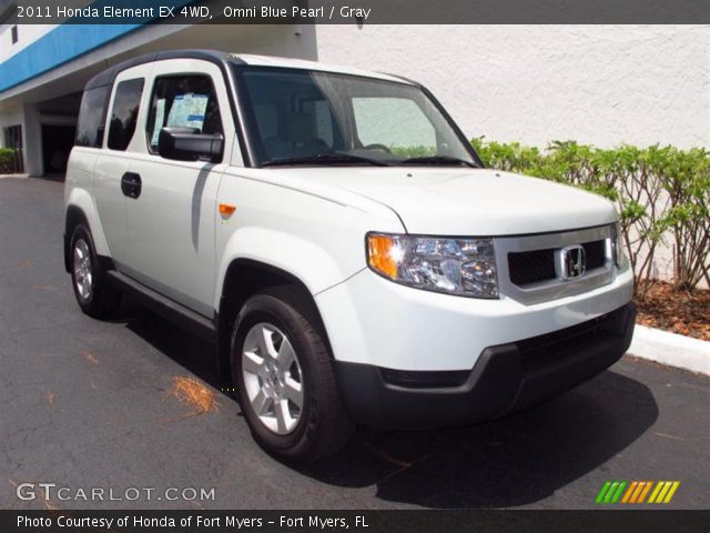 2011 Honda Element EX 4WD in Omni Blue Pearl