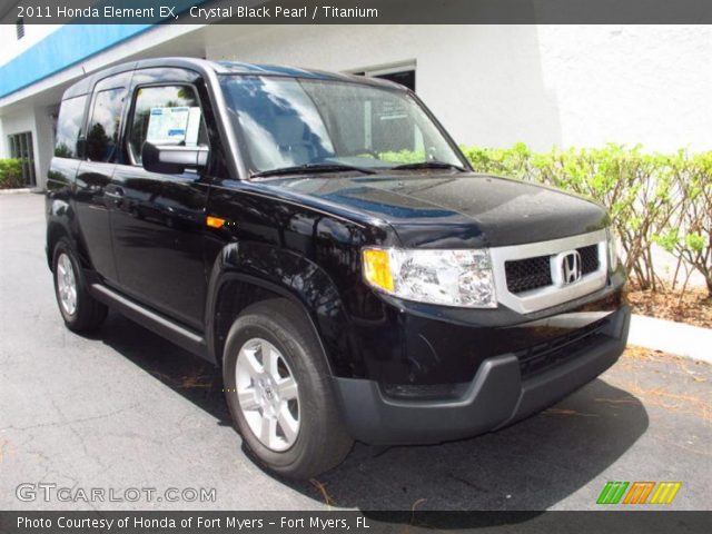 2011 Honda Element EX in Crystal Black Pearl