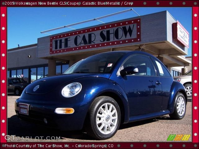 2005 Volkswagen New Beetle GLS Coupe in Galactic Blue Metallic