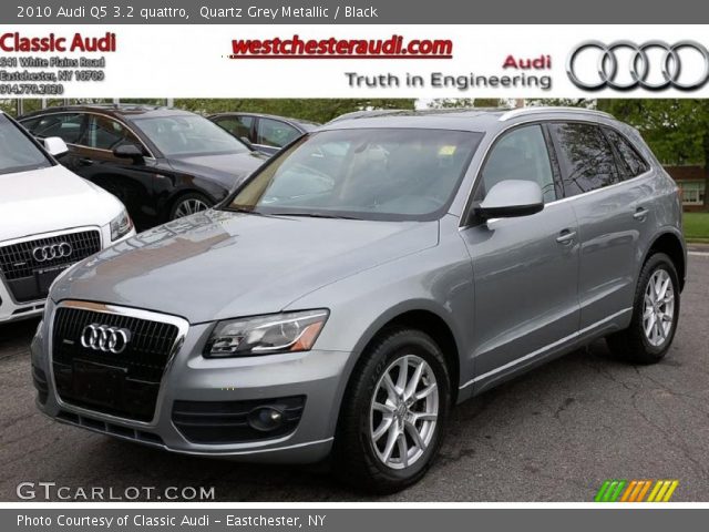 2010 Audi Q5 3.2 quattro in Quartz Grey Metallic