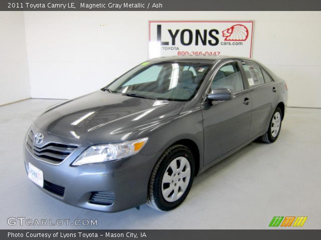 2011 Toyota Camry LE in Magnetic Gray Metallic