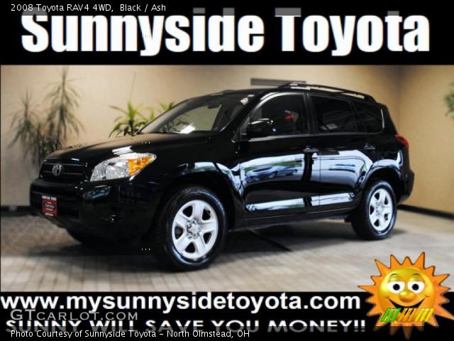 2008 Toyota RAV4 4WD in Black