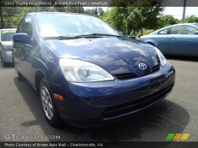 2003 Toyota Prius Hybrid in Brilliant Blue Pearl