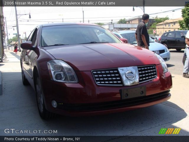 2006 Nissan Maxima 3.5 SL in Red Opulence Metallic