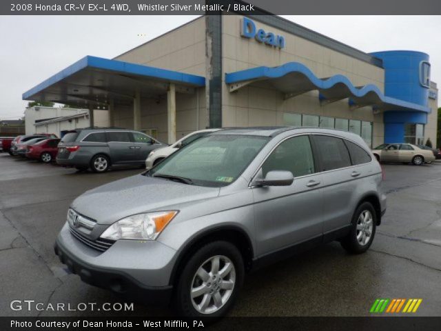 2008 Honda CR-V EX-L 4WD in Whistler Silver Metallic