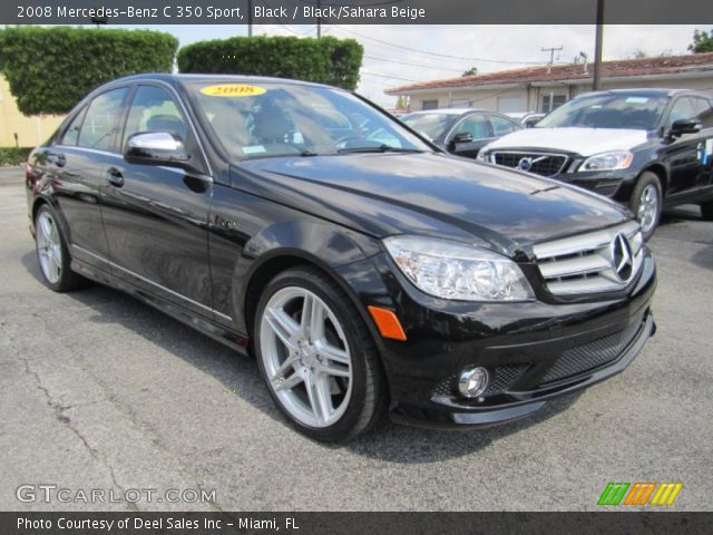 2008 Mercedes-Benz C 350 Sport in Black