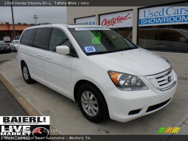 2008 Honda Odyssey EX-L in Taffeta White