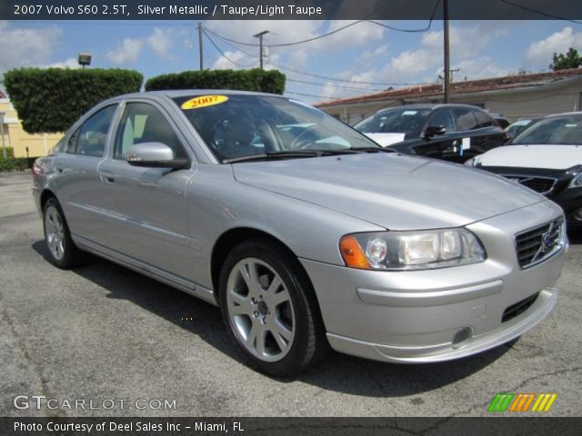 2007 Volvo S60 2.5T in Silver Metallic