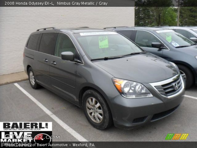 2008 Honda Odyssey EX-L in Nimbus Gray Metallic