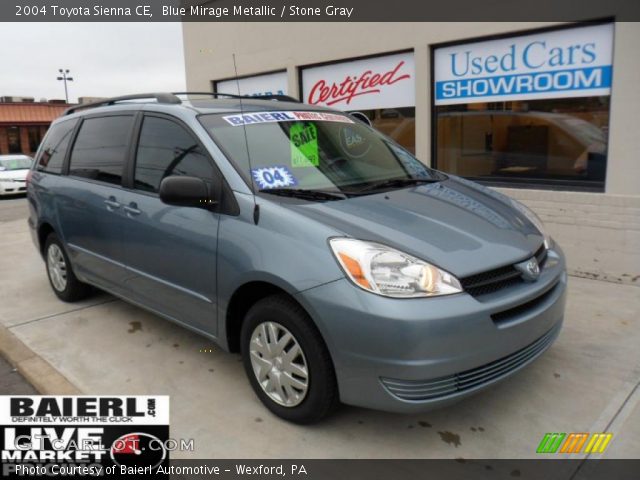 2004 Toyota Sienna CE in Blue Mirage Metallic