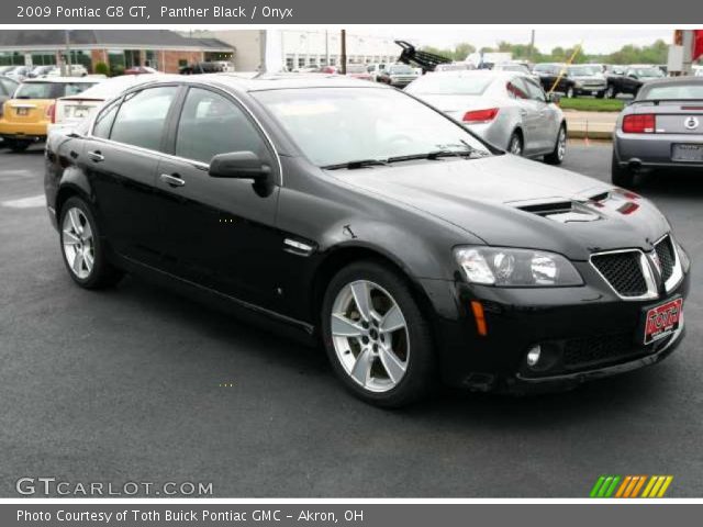 2009 Pontiac G8 GT in Panther Black
