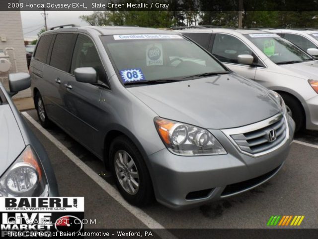 2008 Honda Odyssey EX-L in Slate Green Metallic