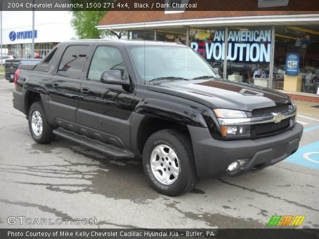 2004 Chevrolet Avalanche 1500 Z71 4x4 in Black