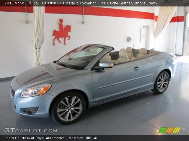 2011 Volvo C70 T5 in Celestial Blue Metallic