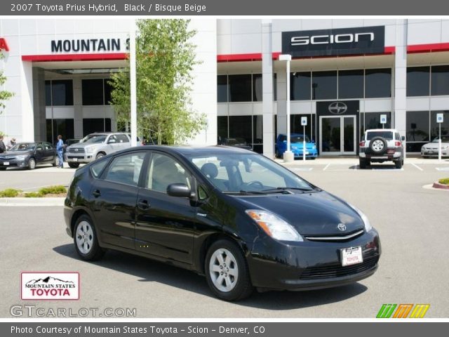 2007 Toyota Prius Hybrid in Black