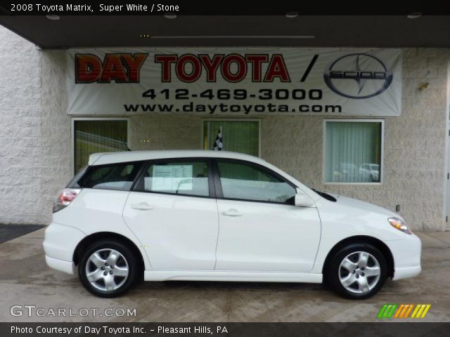 2008 Toyota Matrix  in Super White