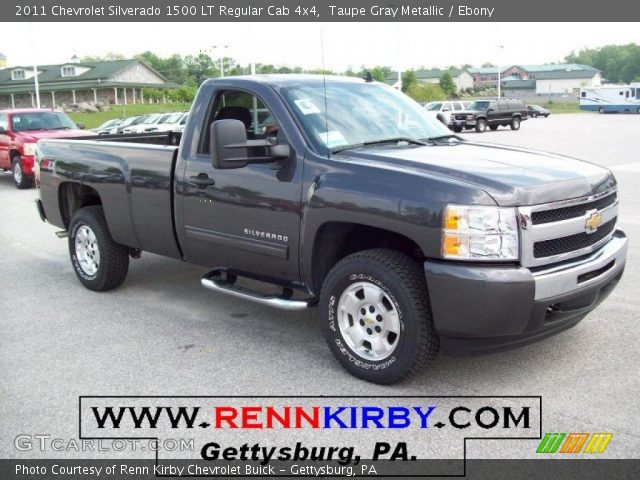 2011 Chevrolet Silverado 1500 LT Regular Cab 4x4 in Taupe Gray Metallic