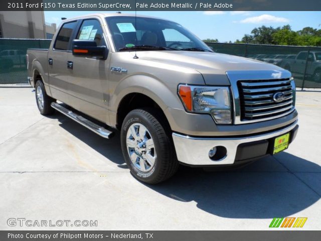 2011 Ford F150 Texas Edition SuperCrew in Pale Adobe Metallic