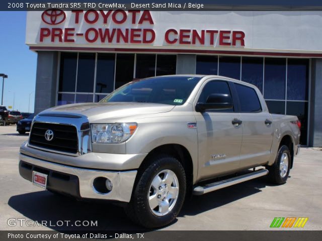 2008 Toyota Tundra SR5 TRD CrewMax in Desert Sand Mica