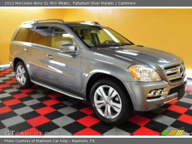 2011 Mercedes-Benz GL 450 4Matic in Palladium Silver Metallic